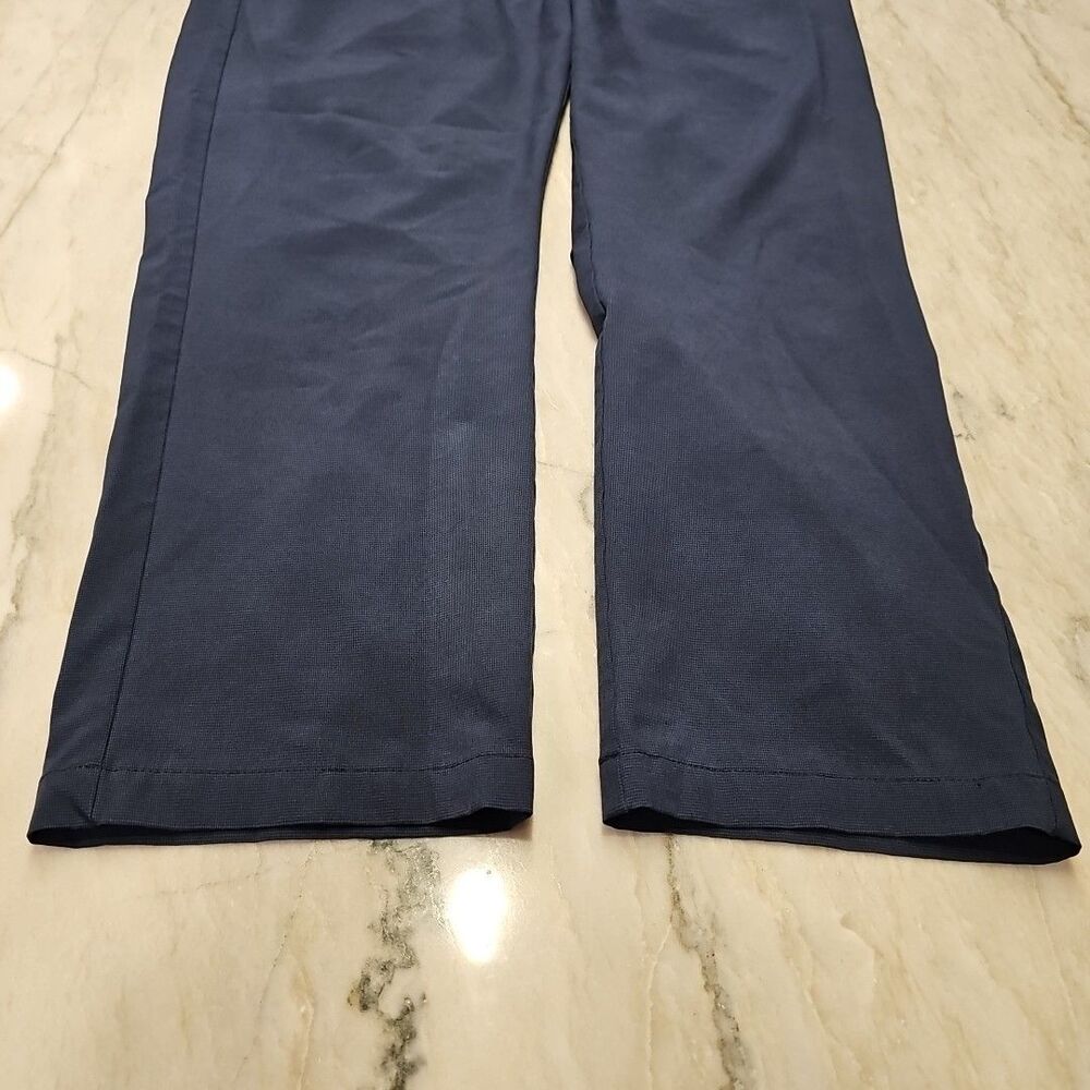 Greg Norman Golf Pants Men’s 38x29 Navy Blue Performance Stretch Straight Leg - Picture 8 of 8
